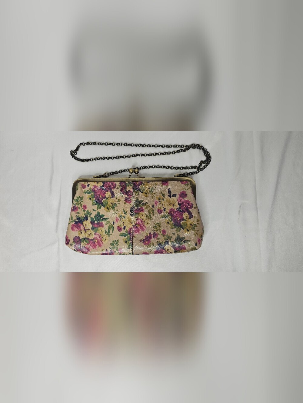 Patricia Nash floral frame clutch bag purse
